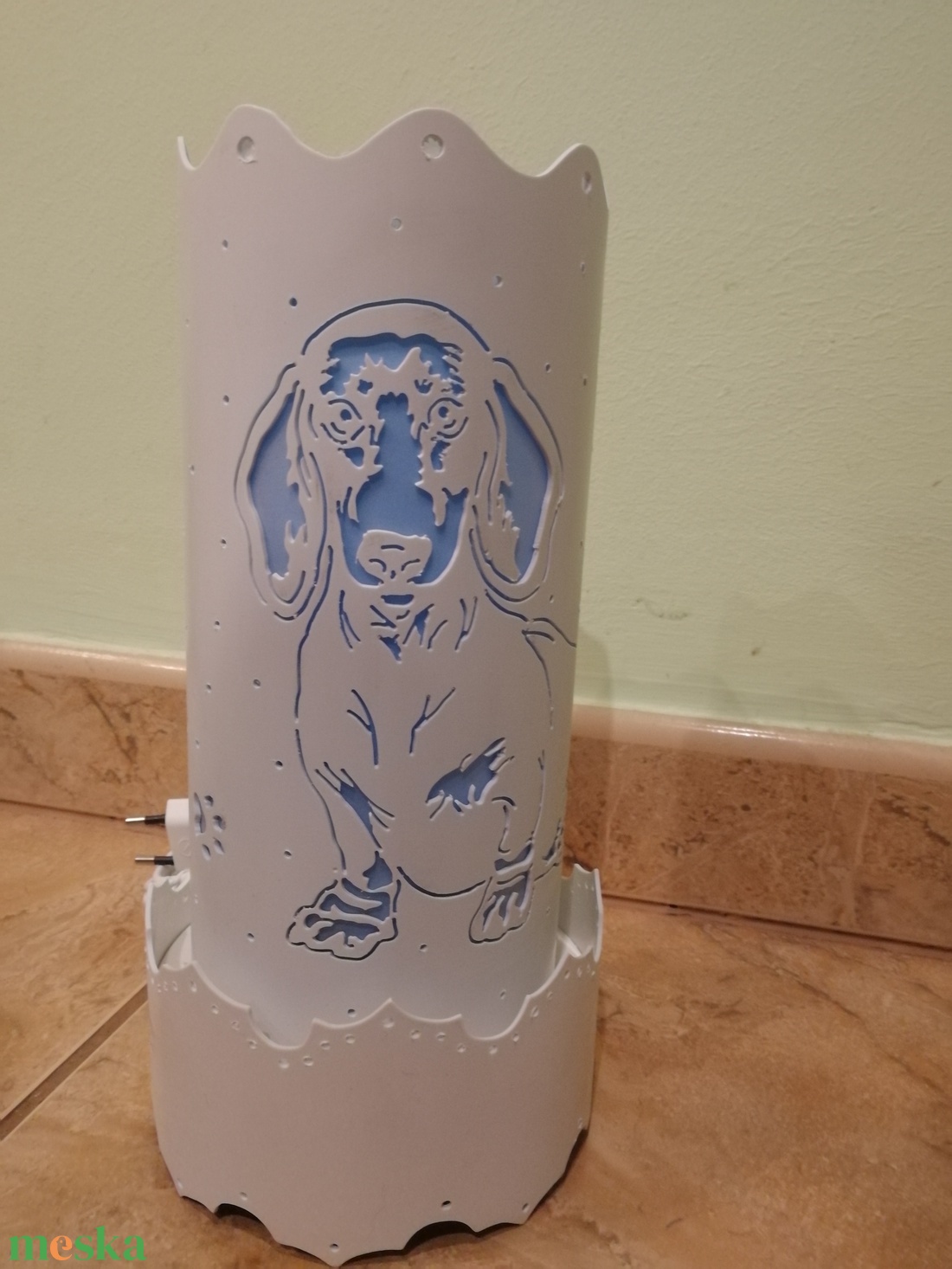 Tacskós lámpácska - otthon & életmód - lámpa - hangulatlámpa - Meska.hu