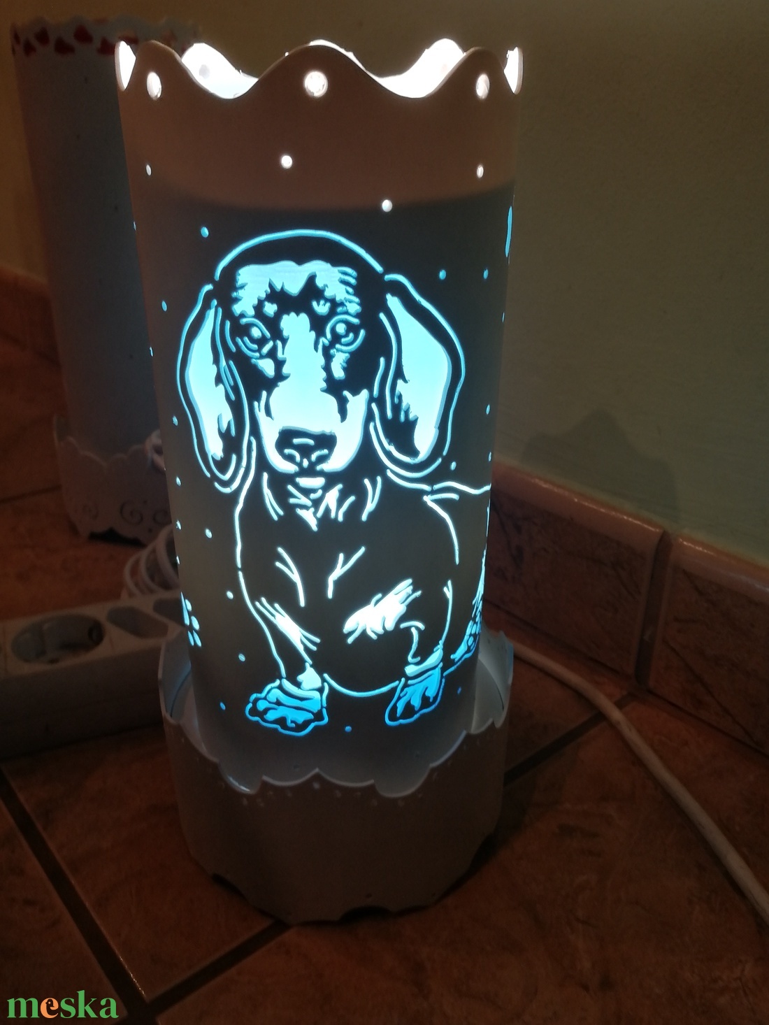 Tacskós lámpácska - otthon & életmód - lámpa - hangulatlámpa - Meska.hu