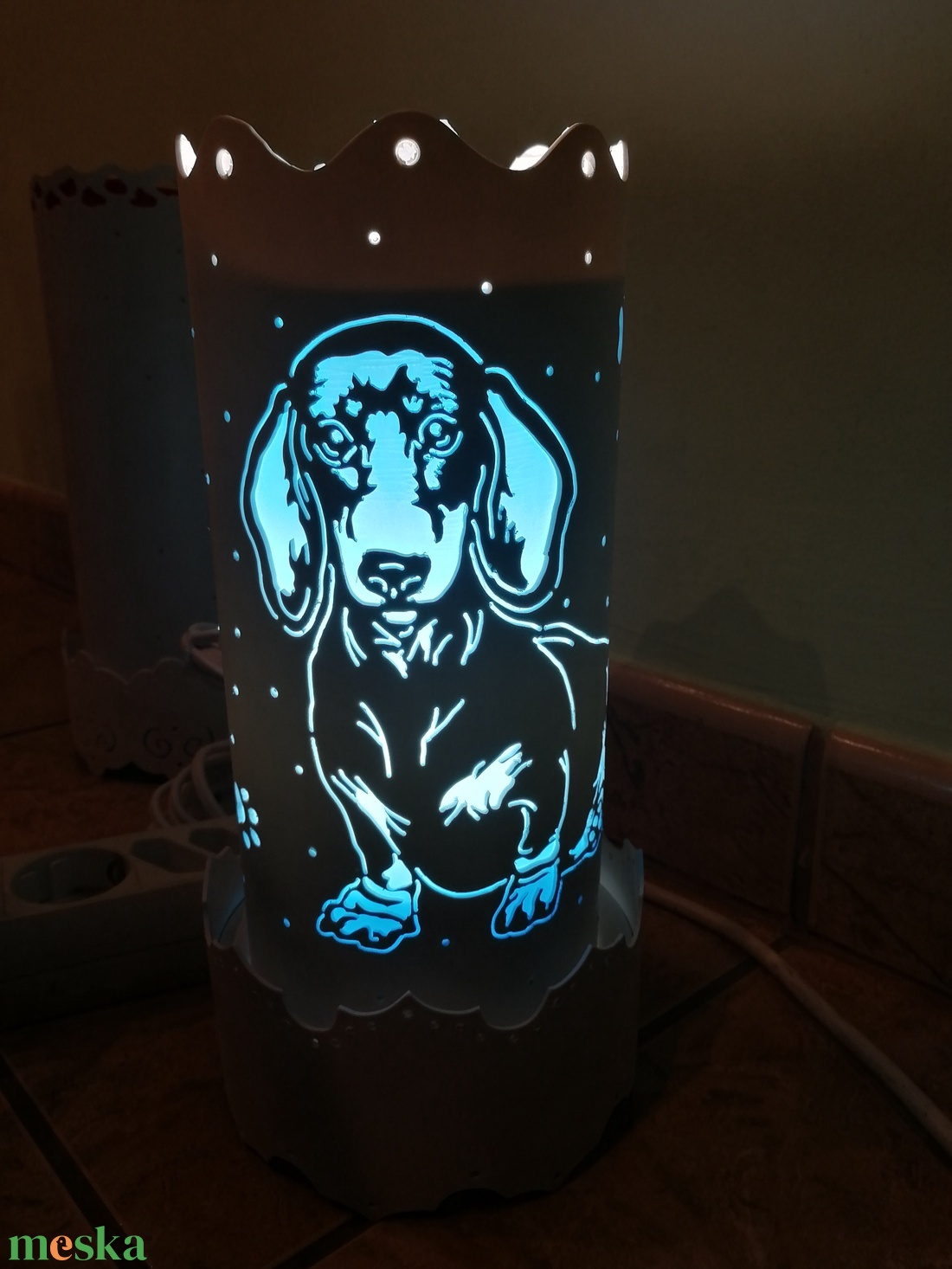 Tacskós lámpácska - otthon & életmód - lámpa - hangulatlámpa - Meska.hu