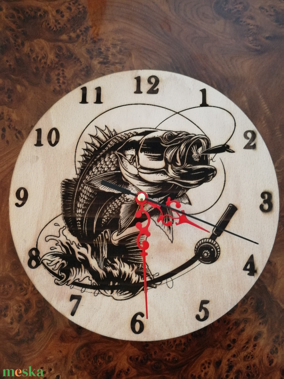 Pecás óra - otthon & életmód - dekoráció - fali és függő dekoráció - falióra & óra - Meska.hu