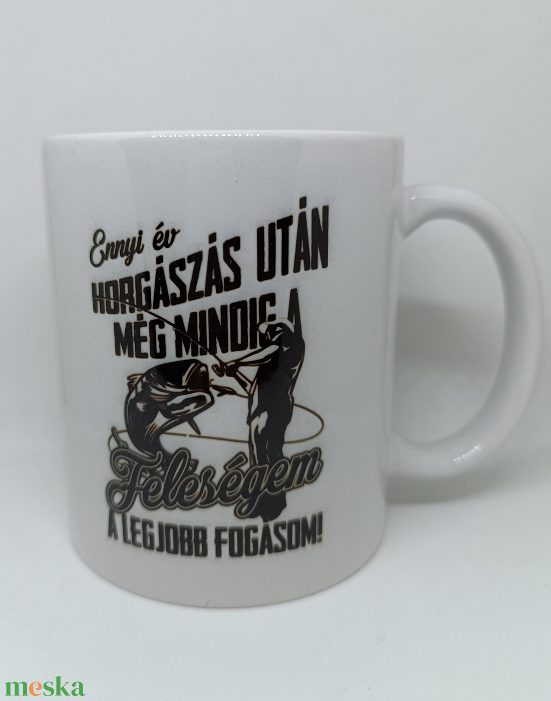 Horgász bögre  - otthon & életmód - konyhafelszerelés, tálalás - tálalás - bögre & csésze - Meska.hu