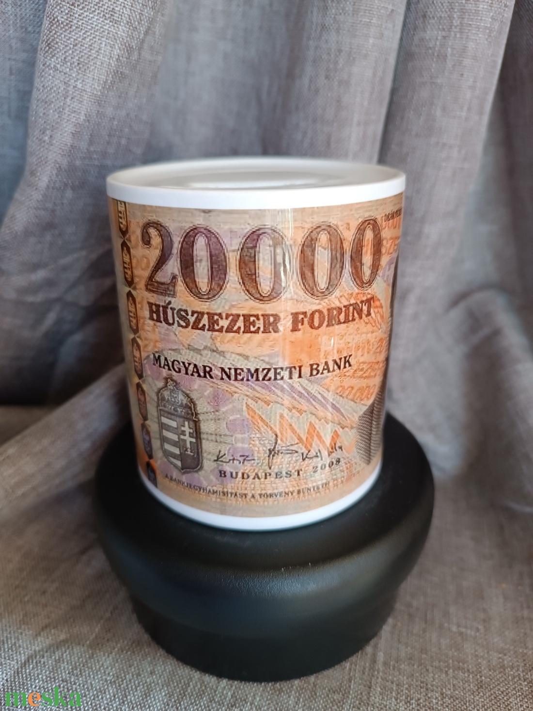 Pénz mintás persely - otthon & életmód - dekoráció - asztal és polc dekoráció - persely - Meska.hu Pénz mintás persely - otthon & életmód - dekoráció - asztal és polc dekoráció - persely - Meska.hu