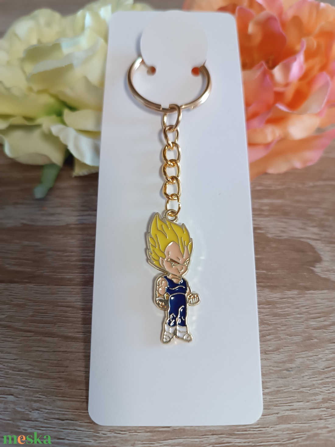 Dragon Ball Vegita Super Saiya Jin kulcstartó  - táska & tok - kulcstartó & táskadísz - kulcstartó - Meska.hu