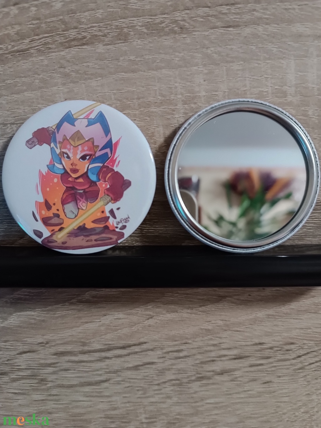 Smink tükör  - szépségápolás - arcápolás - smink kellék - Meska.hu