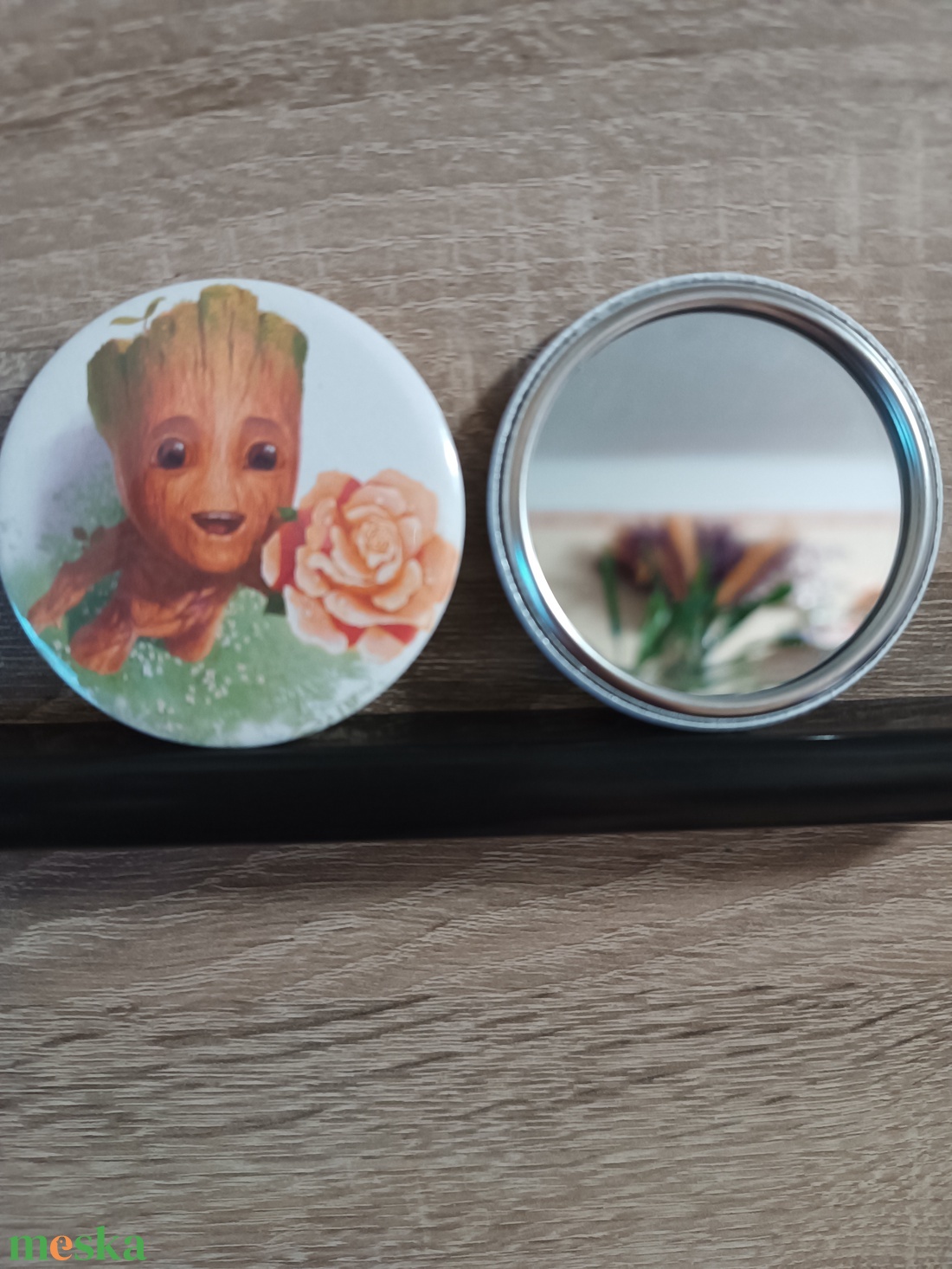 Smink tükör  - szépségápolás - arcápolás - smink kellék - Meska.hu