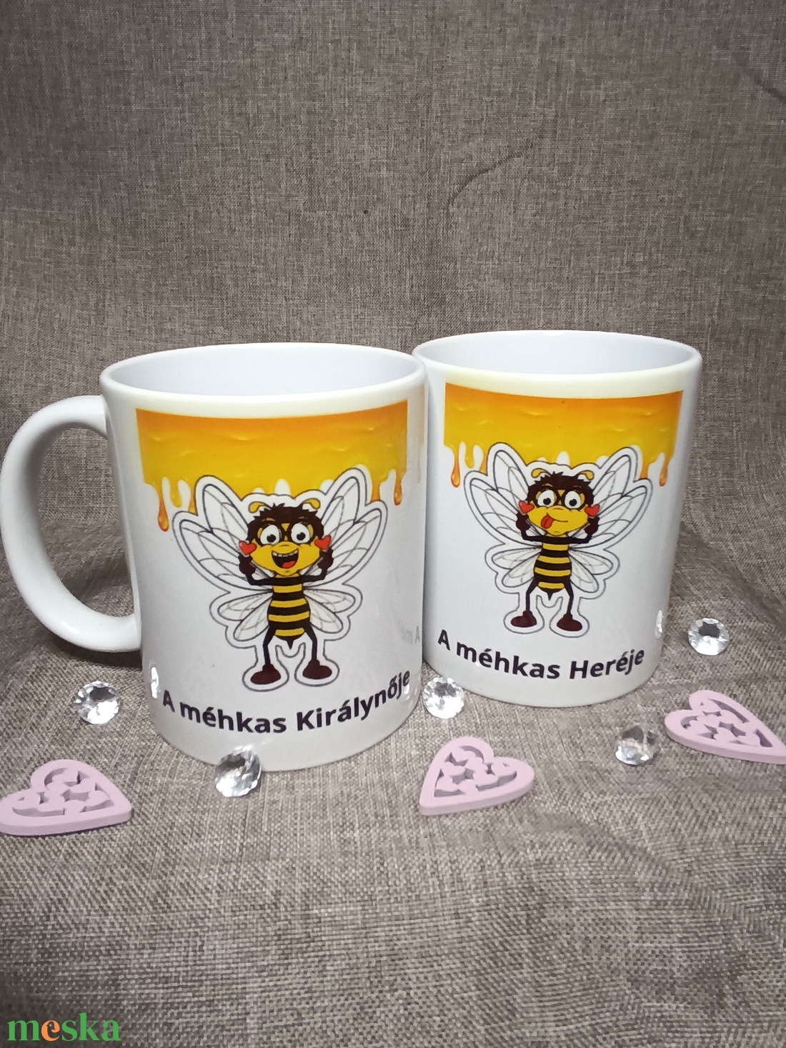 Páros bögre - otthon & életmód - konyhafelszerelés, tálalás - tálalás - bögre & csésze - Meska.hu