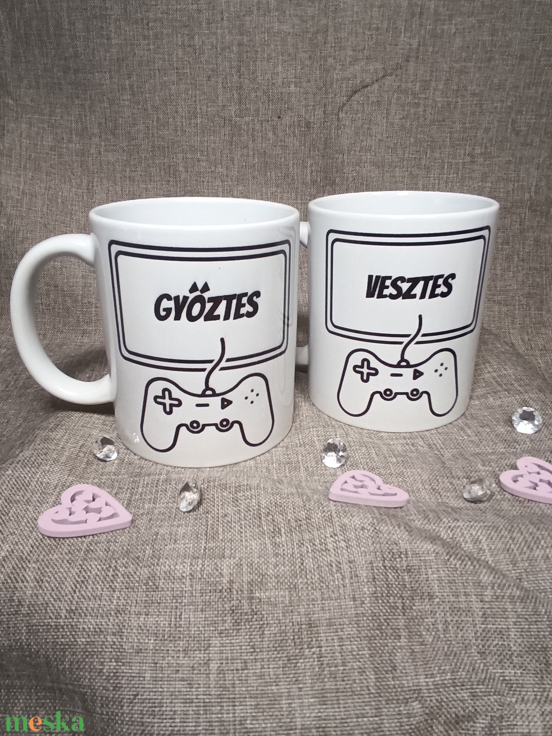 Páros bögre - otthon & életmód - konyhafelszerelés, tálalás - tálalás - bögre & csésze - Meska.hu