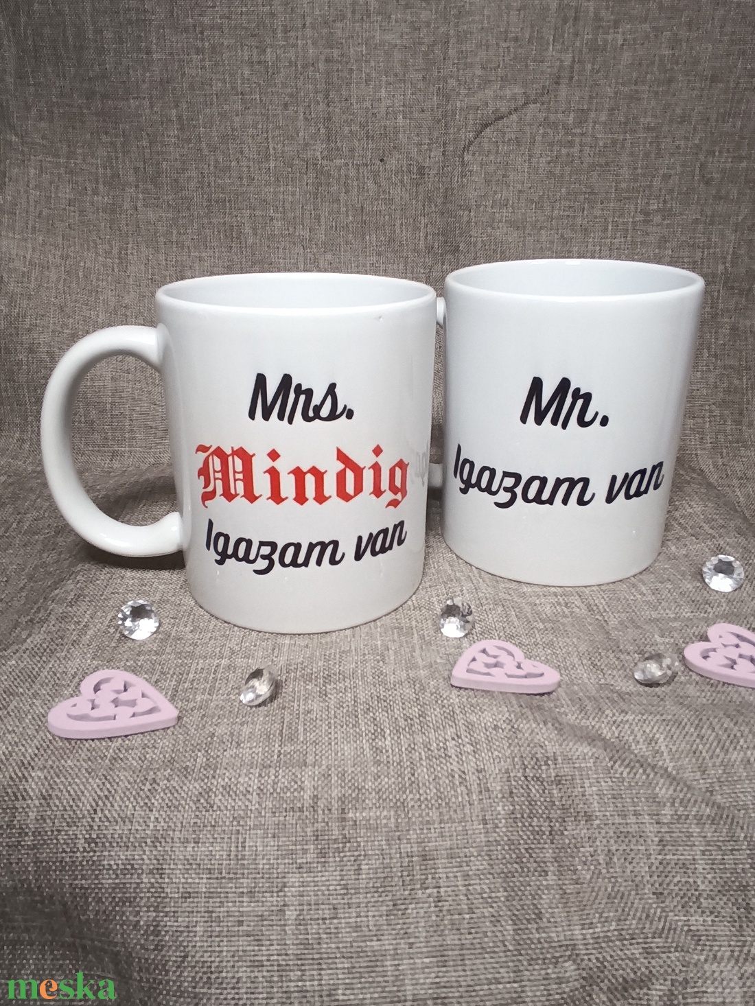 Páros bögre - otthon & életmód - konyhafelszerelés, tálalás - tálalás - bögre & csésze - Meska.hu