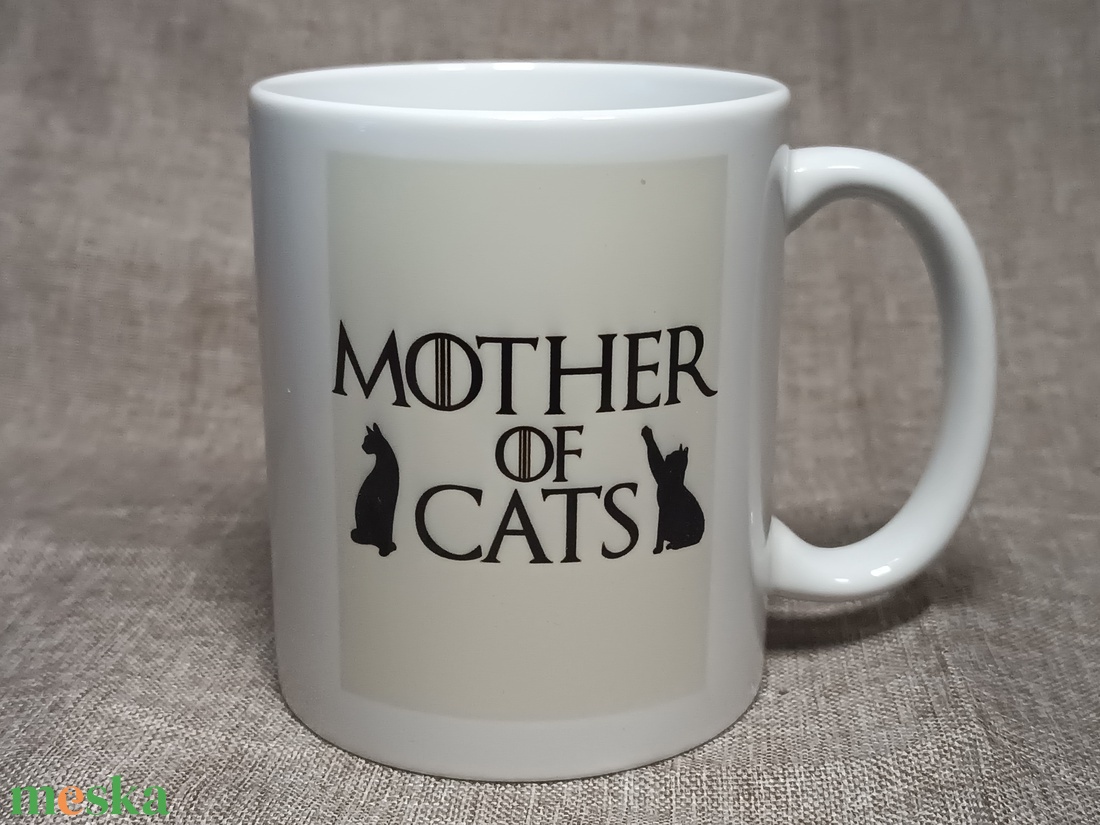 Cicás bögre - otthon & életmód - konyhafelszerelés, tálalás - tálalás - bögre & csésze - Meska.hu