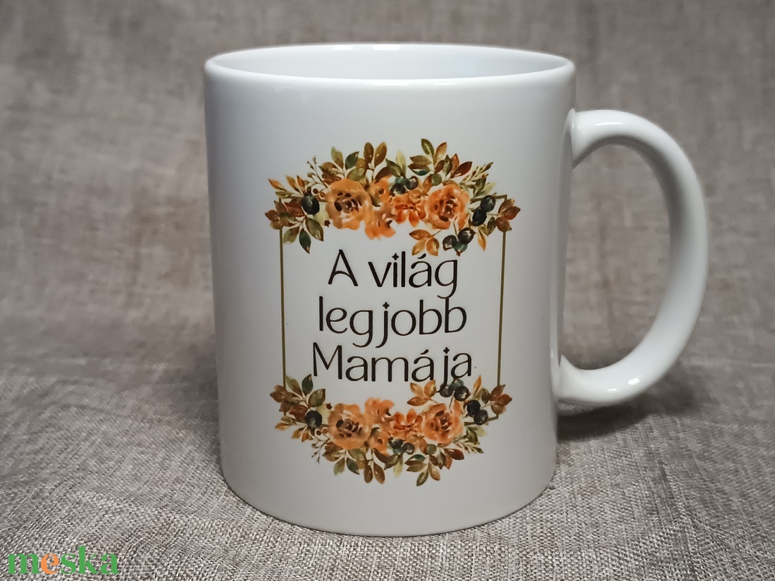 Mama bögre  - otthon & életmód - konyhafelszerelés, tálalás - tálalás - bögre & csésze - Meska.hu