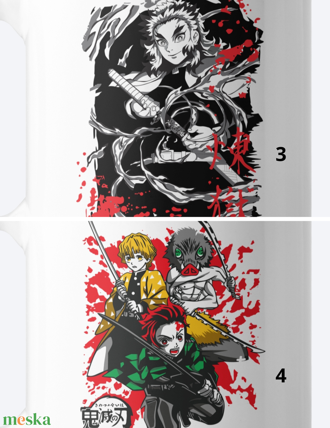 Demon Slayer Bögre - otthon & életmód - konyhafelszerelés, tálalás - tálalás - bögre & csésze - Meska.hu