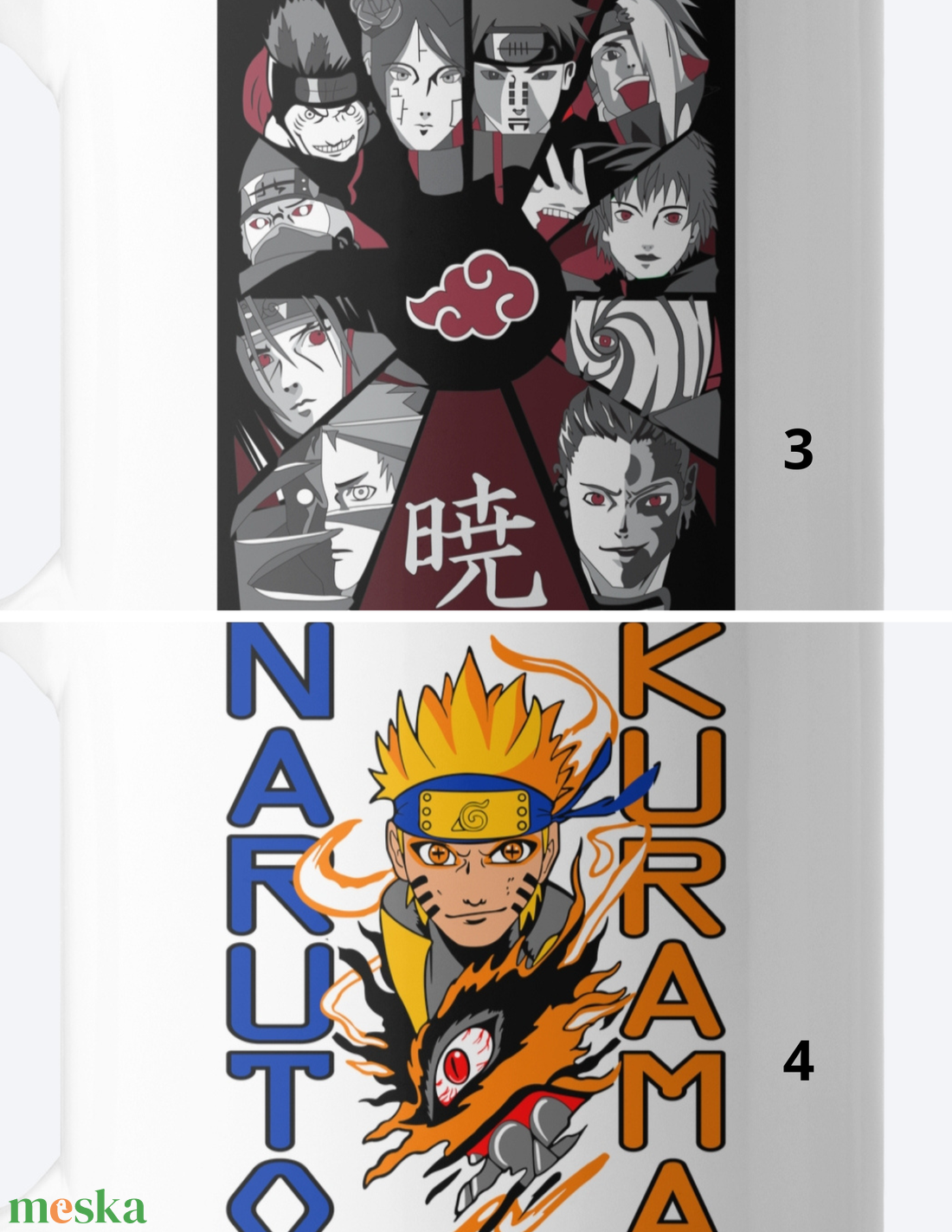 Naruto Bögre - otthon & életmód - konyhafelszerelés, tálalás - tálalás - bögre & csésze - Meska.hu