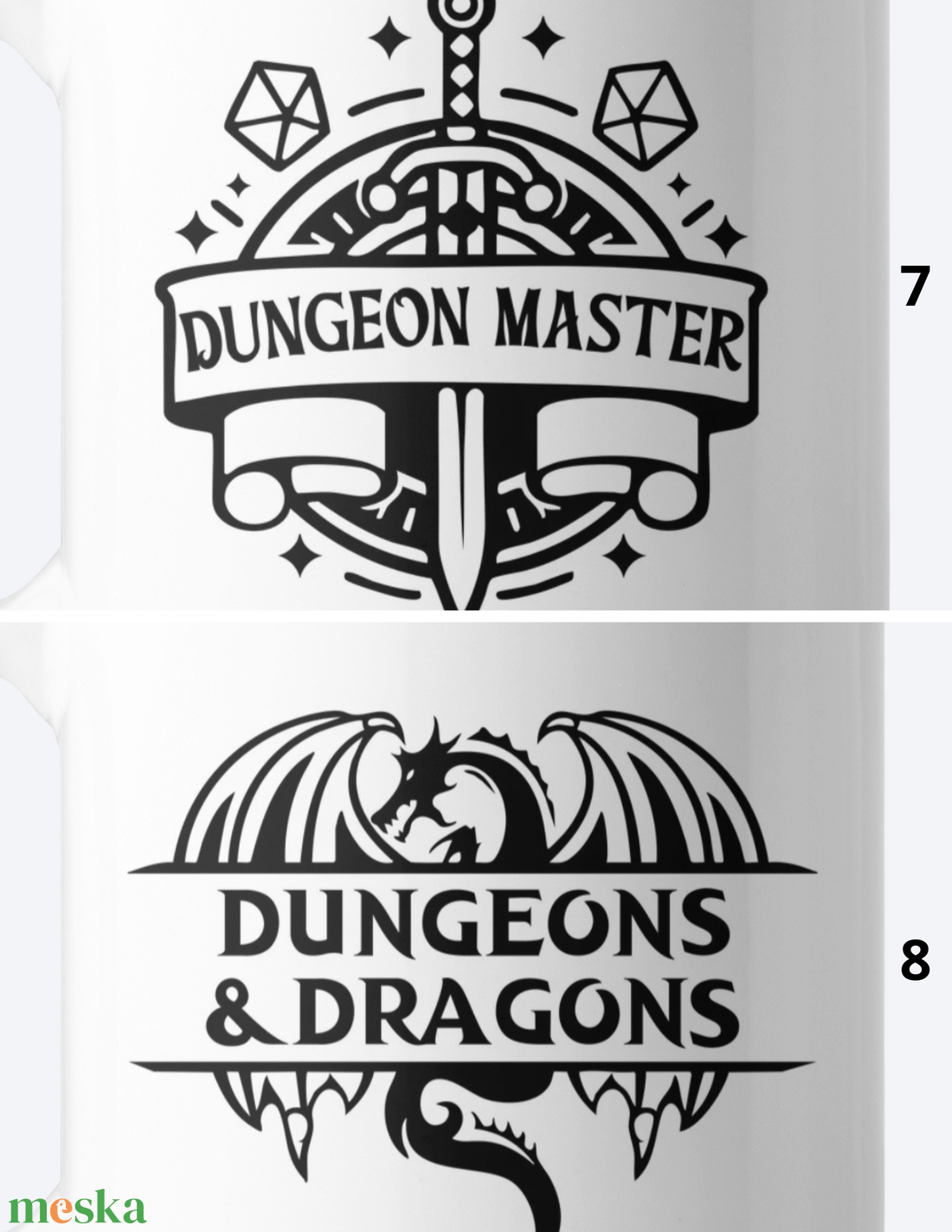 Dungeons and Dragons Bögre - otthon & életmód - konyhafelszerelés, tálalás - tálalás - bögre & csésze - Meska.hu