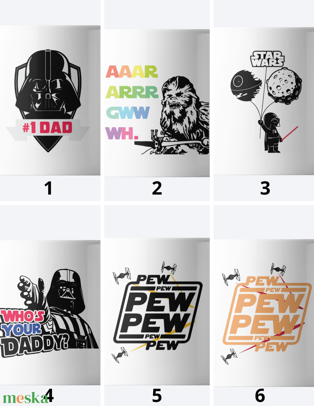 Star Wars Bögre - otthon & életmód - konyhafelszerelés, tálalás - tálalás - bögre & csésze - Meska.hu