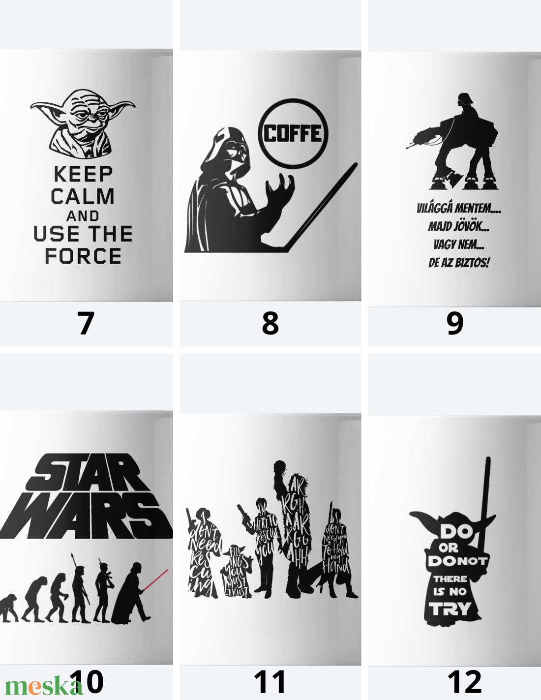 Star Wars Bögre - otthon & életmód - konyhafelszerelés, tálalás - tálalás - bögre & csésze - Meska.hu