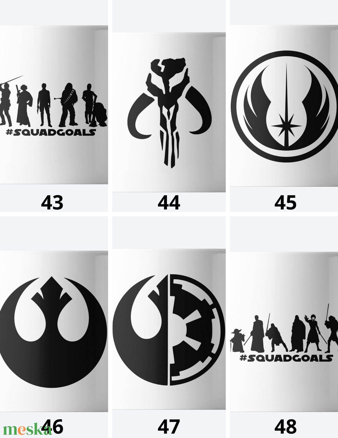 Star Wars Bögre - otthon & életmód - konyhafelszerelés, tálalás - tálalás - bögre & csésze - Meska.hu