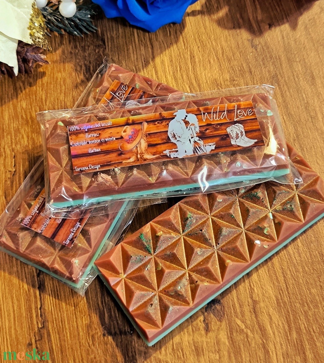 Wild Love illatviasz - otthon & életmód - gyertya, illat, aroma - illatviasz - Meska.hu