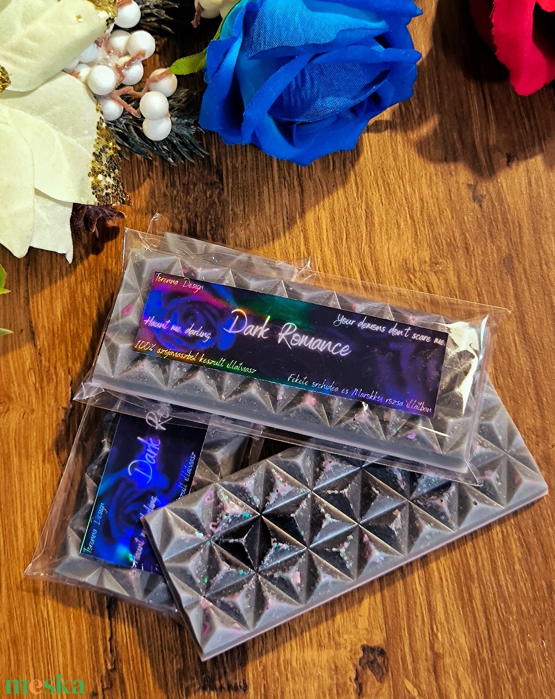 Dark Romance illatviasz - otthon & életmód - gyertya, illat, aroma - illatviasz - Meska.hu