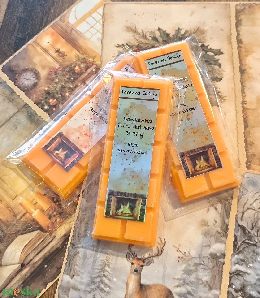 Illatviasz - otthon & életmód - gyertya, illat, aroma - illatviasz - Meska.hu