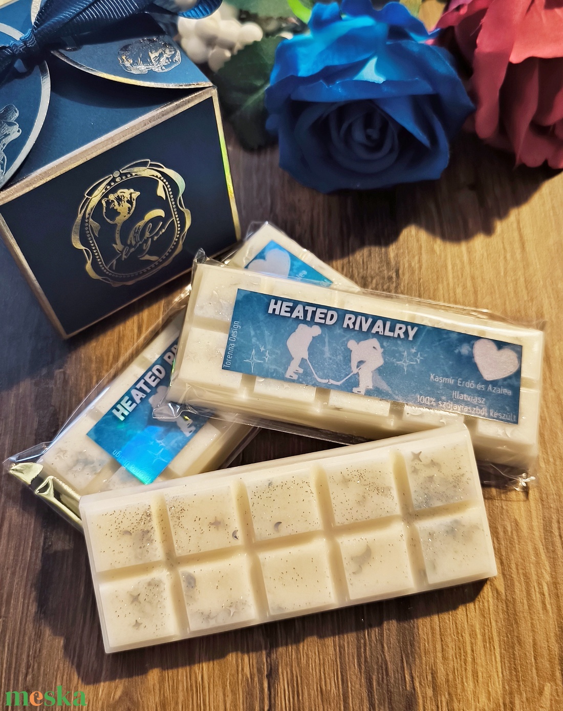 Heated Rivalry illatviasz - otthon & életmód - gyertya, illat, aroma - illatviasz - Meska.hu