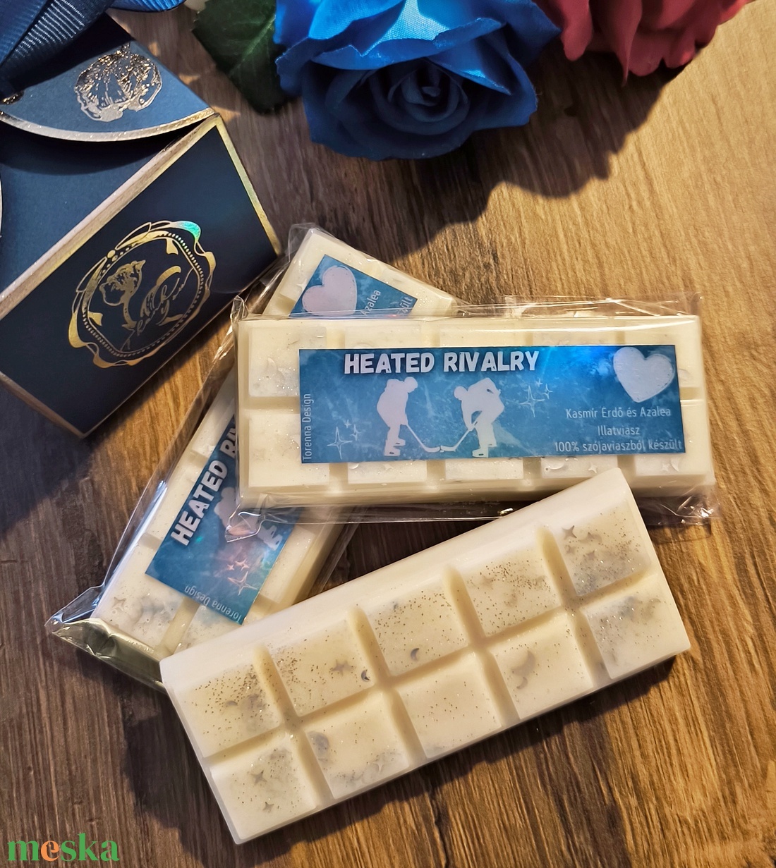 Heated Rivalry illatviasz - otthon & életmód - gyertya, illat, aroma - illatviasz - Meska.hu
