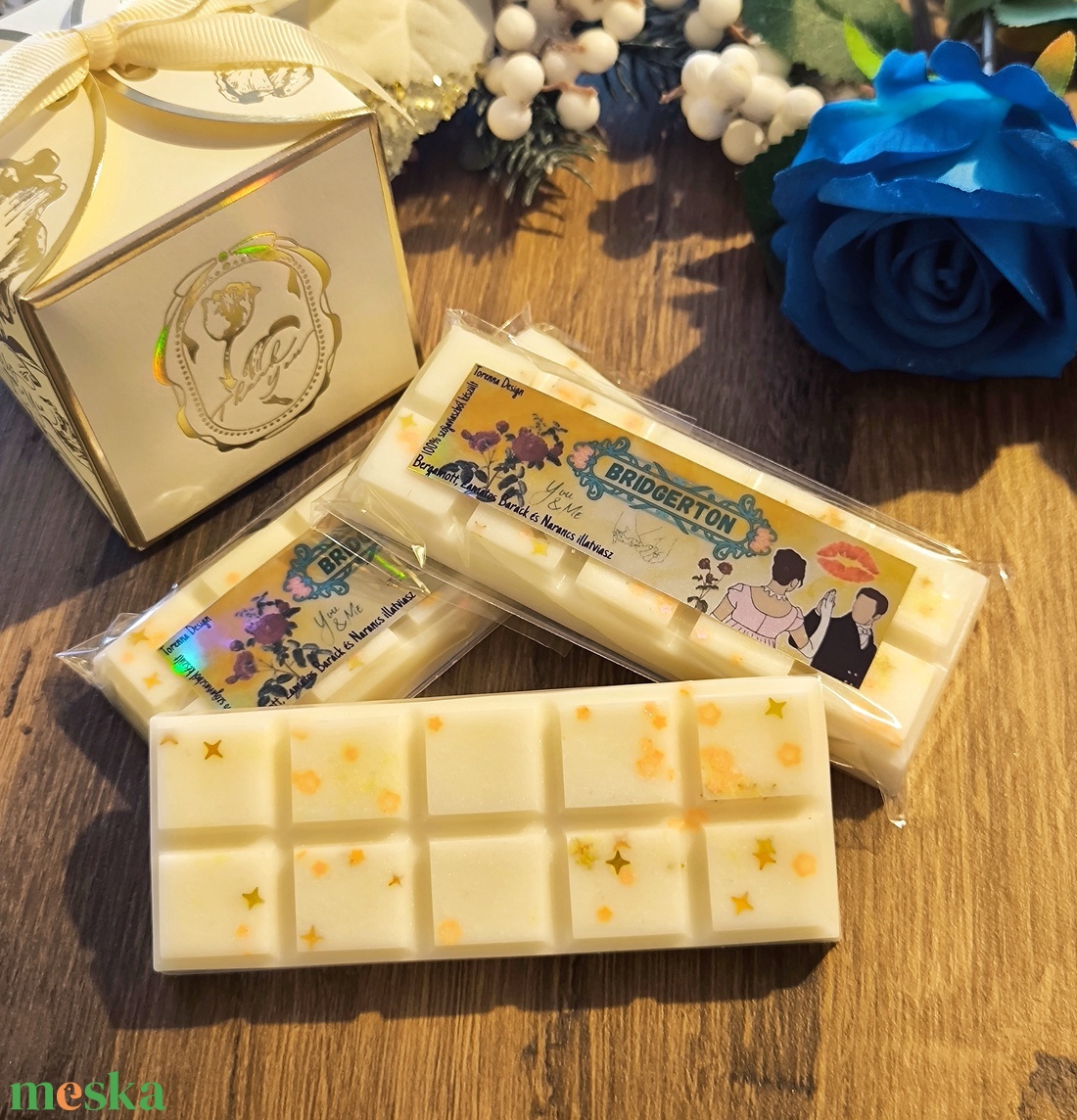 Bridgerton illatviasz - otthon & életmód - gyertya, illat, aroma - illatviasz - Meska.hu