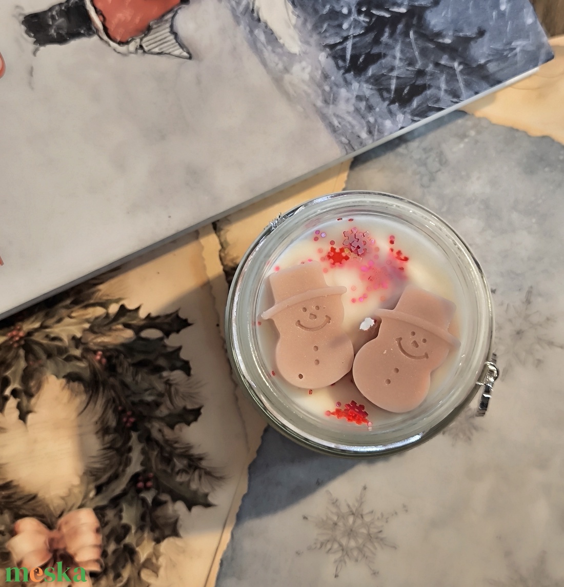 The Grinch illatgyertya - otthon & életmód - gyertya, illat, aroma - gyertya - Meska.hu