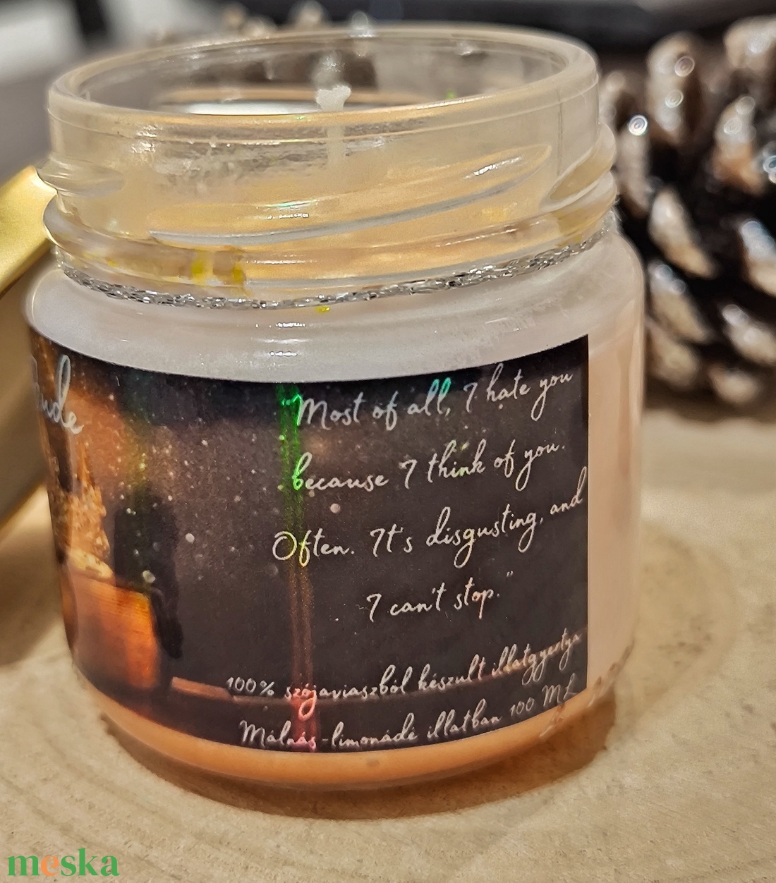 A kegyetlen herceg illatgyertya - otthon & életmód - gyertya, illat, aroma - gyertya - Meska.hu