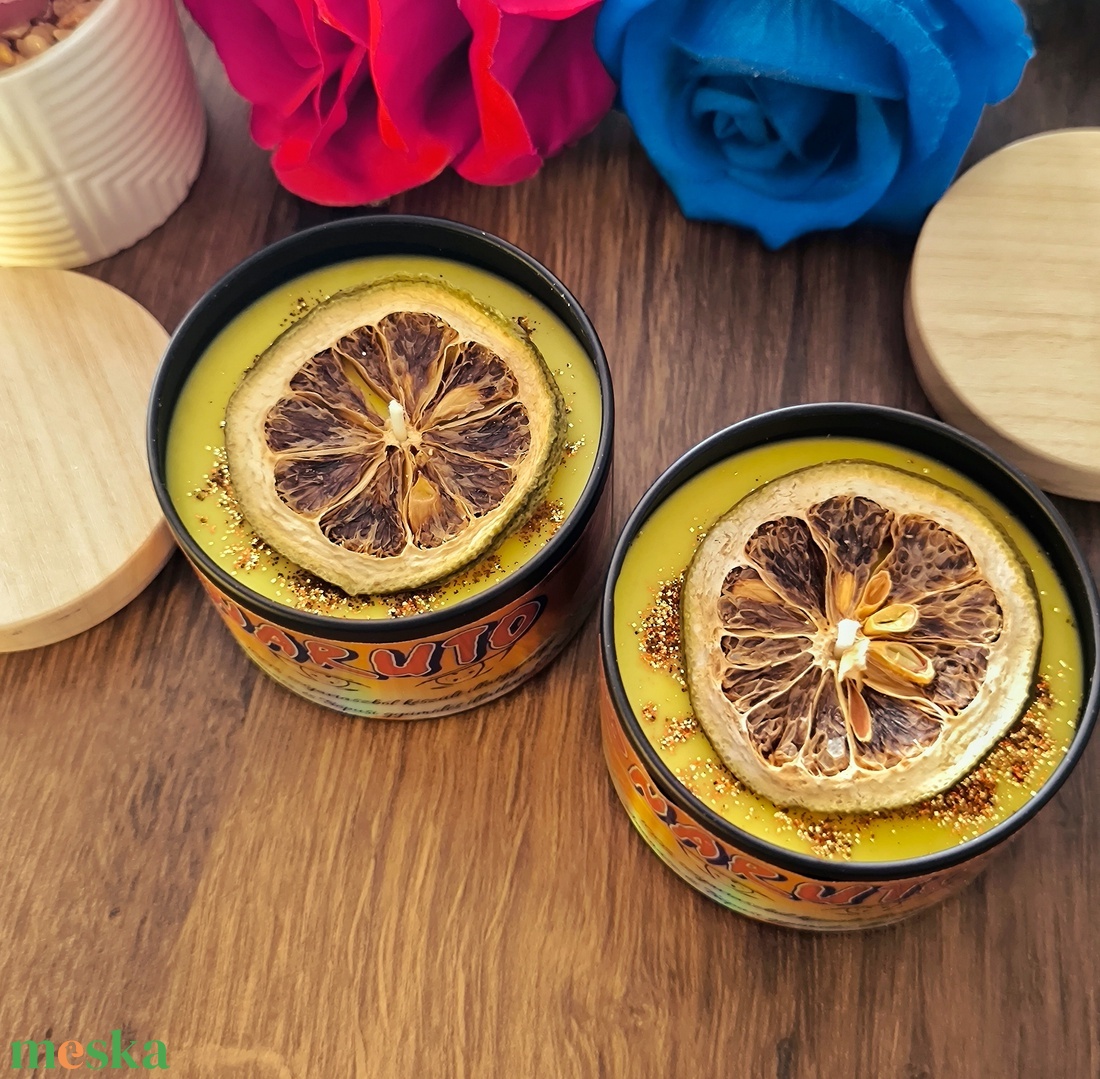 Naruto illatgyertya  - otthon & életmód - gyertya, illat, aroma - gyertya - Meska.hu