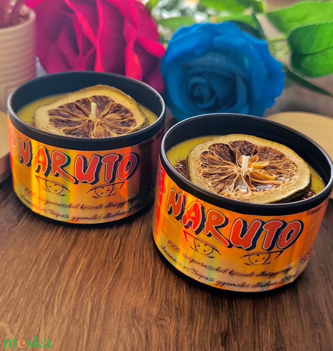 Naruto illatgyertya  - otthon & életmód - gyertya, illat, aroma - gyertya - Meska.hu