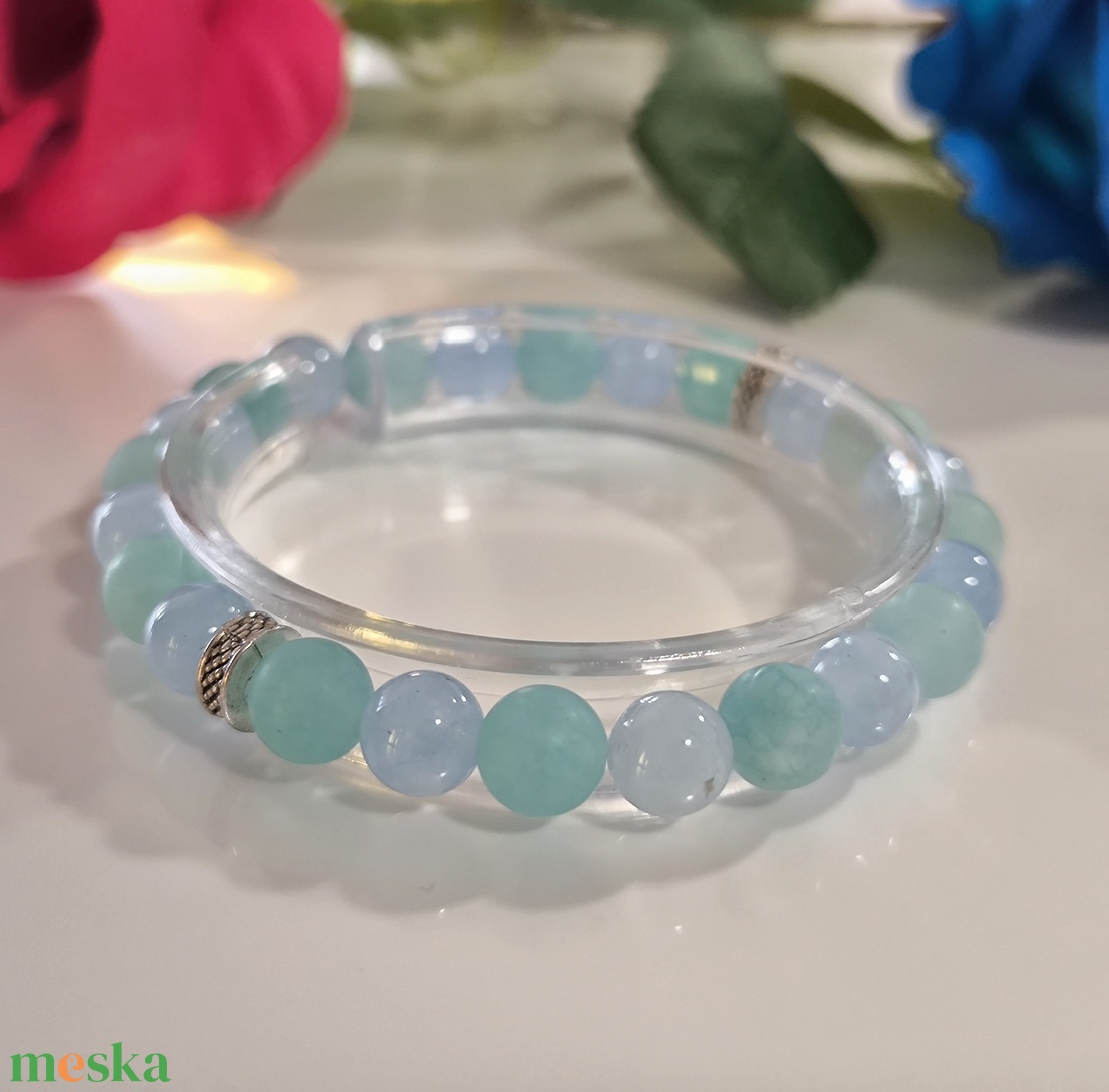 Ásvány karkötő - ékszer - karkötő - ásványkarkötő - Meska.hu