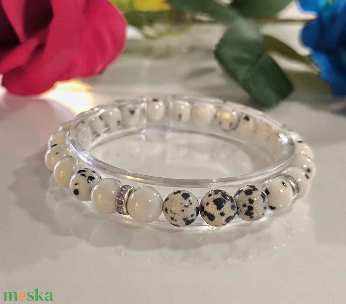 Ásvány karkötő - ékszer - karkötő - ásványkarkötő - Meska.hu