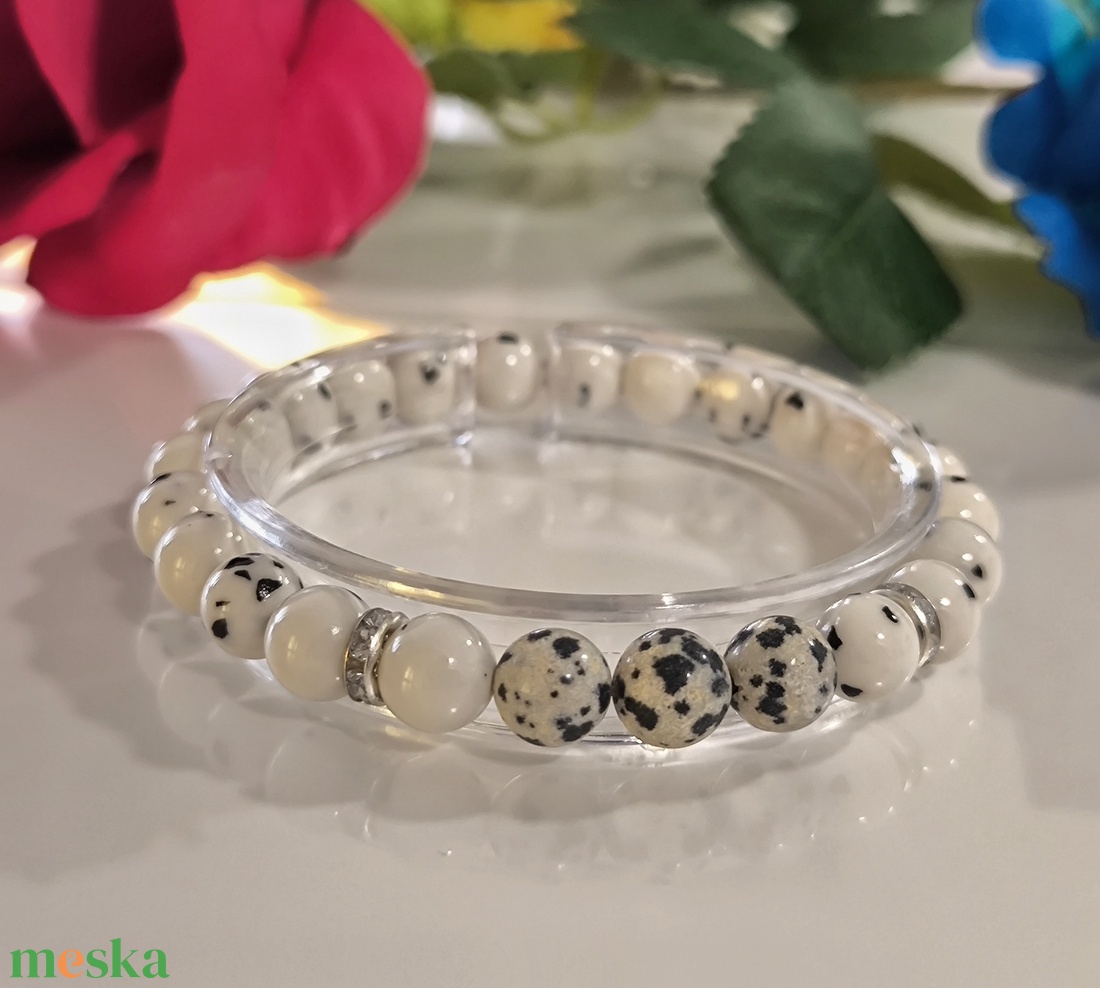 Ásvány karkötő - ékszer - karkötő - ásványkarkötő - Meska.hu