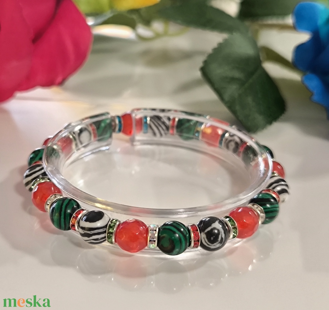 Ásvány karkötő - ékszer - karkötő - ásványkarkötő - Meska.hu