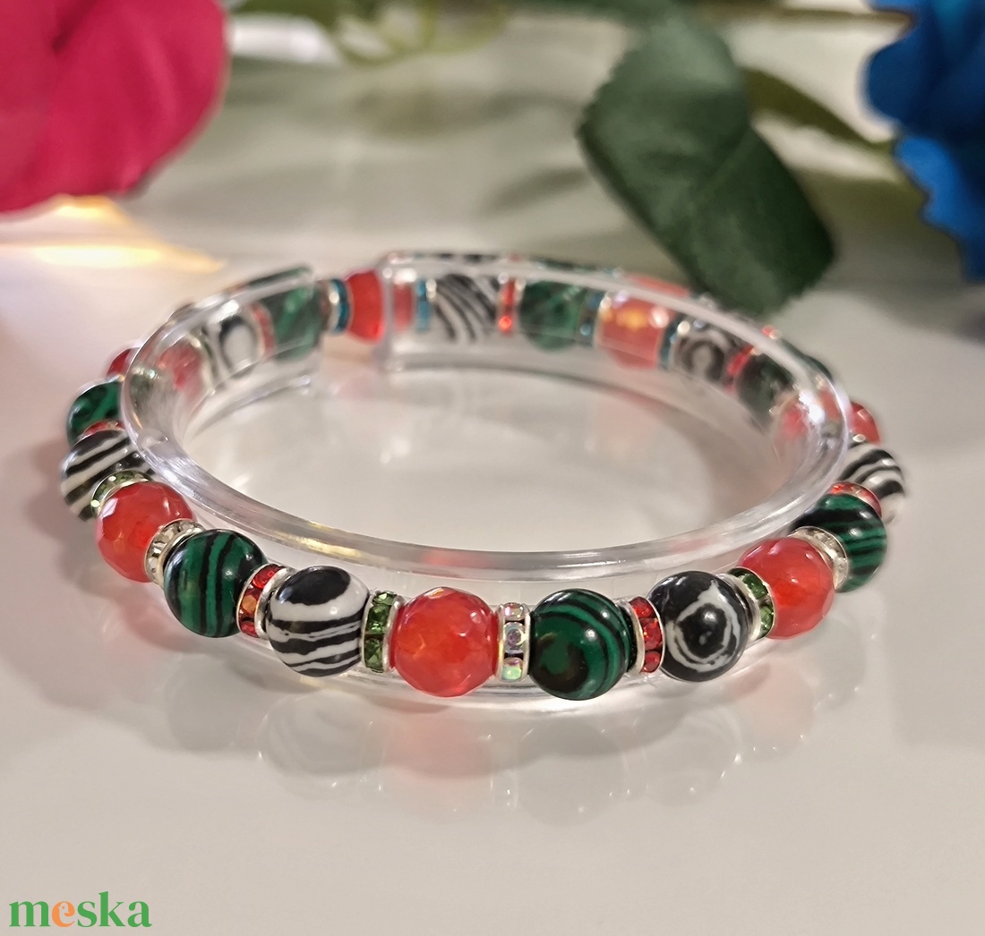 Ásvány karkötő - ékszer - karkötő - ásványkarkötő - Meska.hu