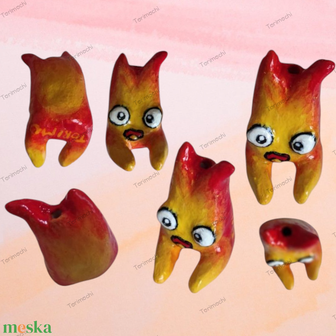 A vándorló palota - Calcifer füstölő tartó figura 3. verzió - otthon & életmód - dekoráció - asztal és polc dekoráció - asztaldísz - Meska.hu A vándorló palota - Calcifer füstölő tartó figura 3. verzió - otthon & életmód - dekoráció - asztal és polc dekoráció - asztaldísz - Meska.hu