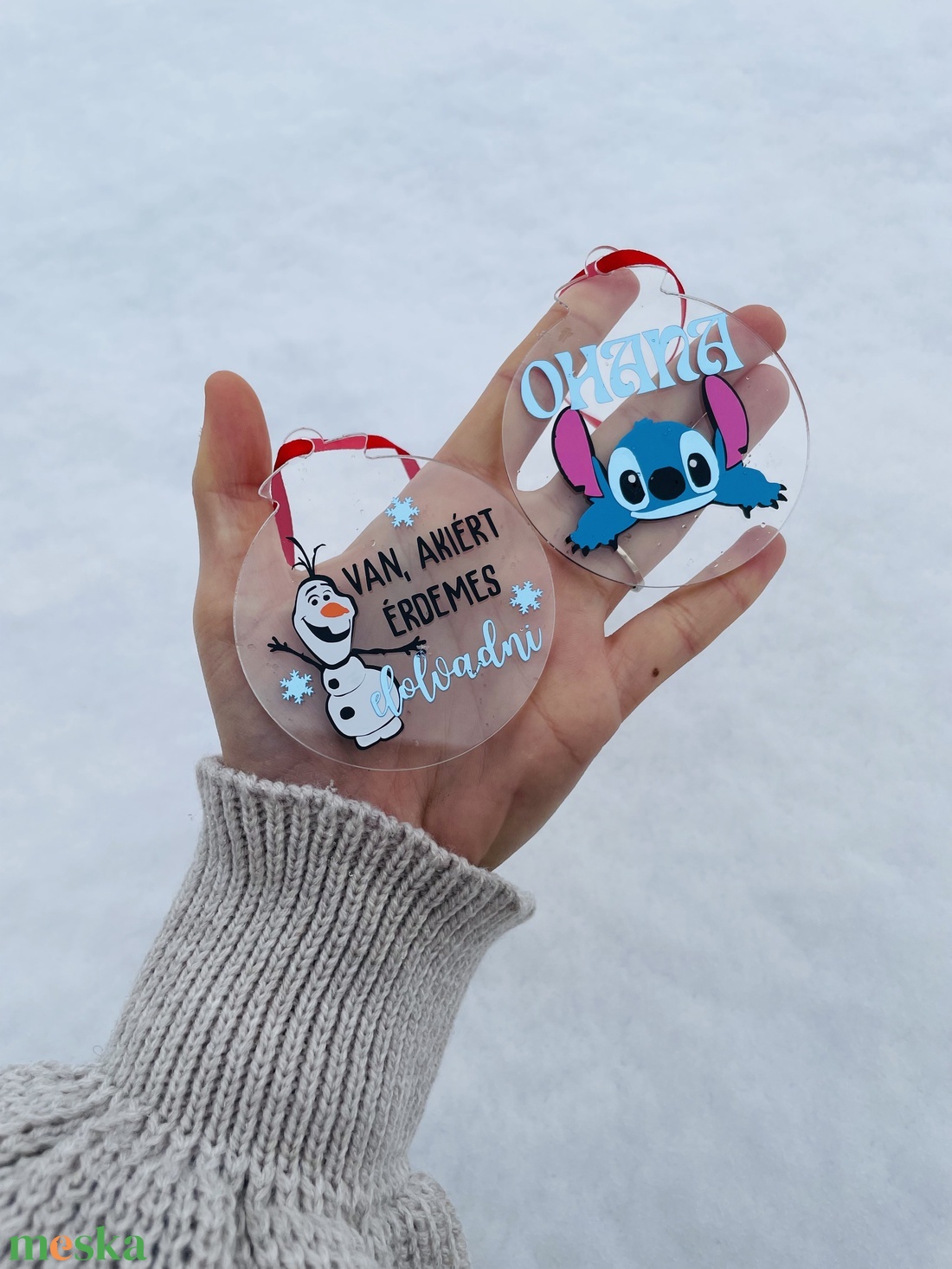 Mesefigurás karácsonyfadísz díszdobozban - karácsony - karácsonyi lakásdekoráció - karácsonyfadíszek - Meska.hu