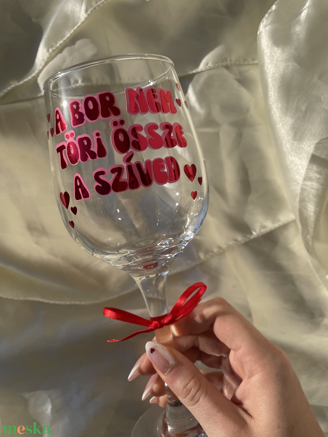 Valentin-napi vicces feliratos boros pohár - otthon & életmód - konyhafelszerelés, tálalás - tálalás - boros poharak, szettek - Meska.hu Valentin-napi vicces feliratos boros pohár - otthon & életmód - konyhafelszerelés, tálalás - tálalás - boros poharak, szettek - Meska.hu
