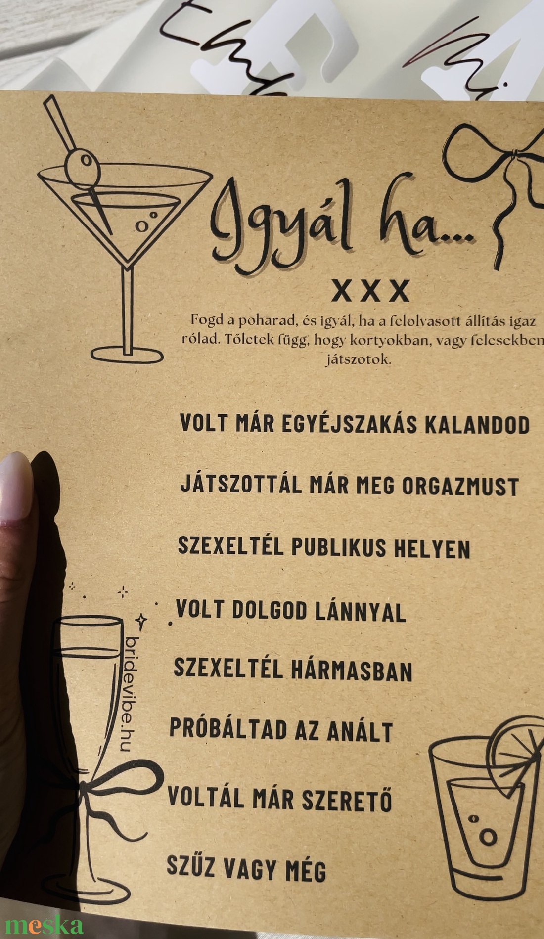 Lánybúcsús játék feladatlapok és kártyák - nyomtatott - esküvő - lánybúcsú - Meska.hu Lánybúcsús játék feladatlapok és kártyák - nyomtatott - esküvő - lánybúcsú - Meska.hu