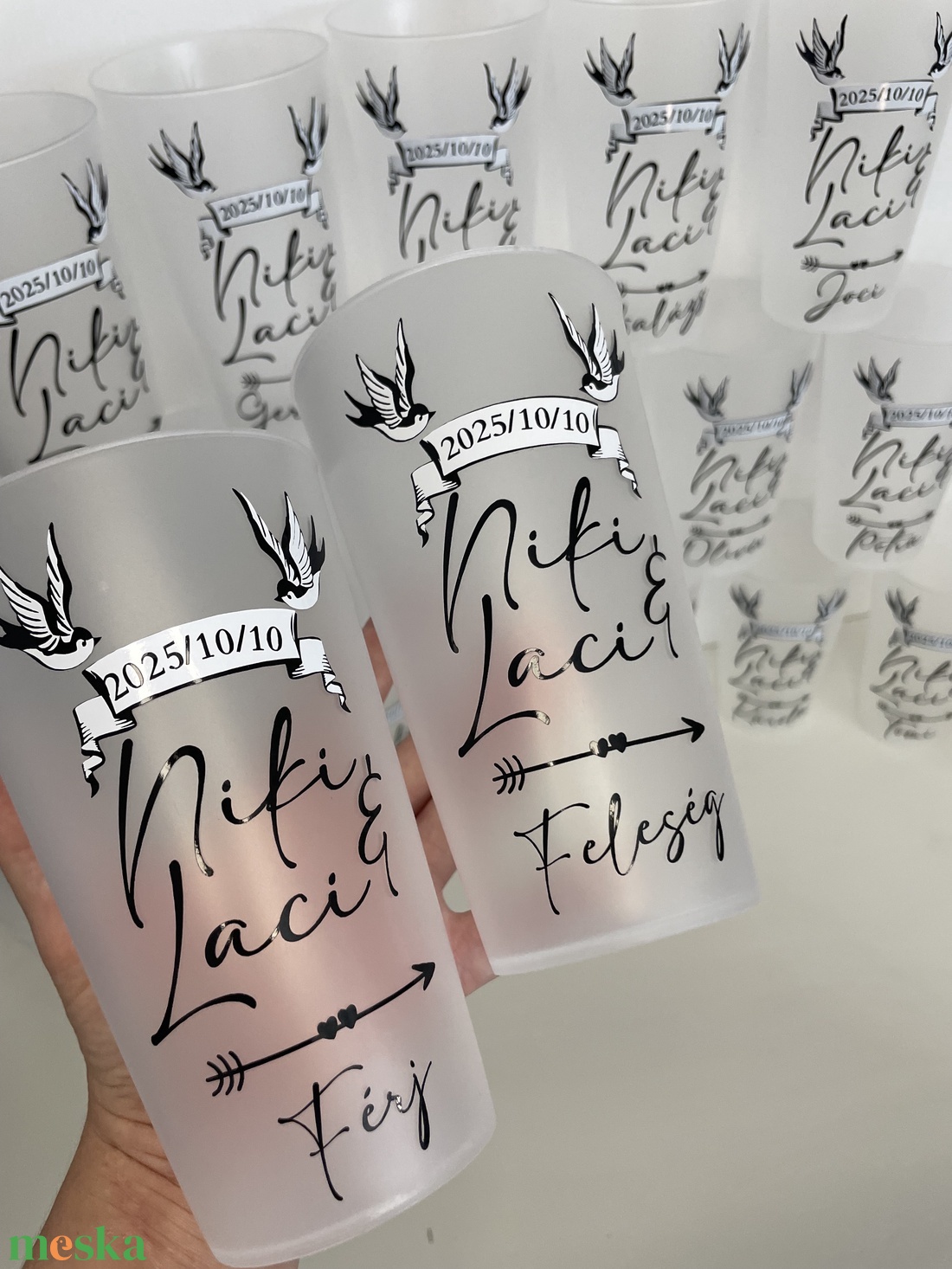 Szerkesztési díj - esküvő - meghívó & kártya - meghívó - Meska.hu