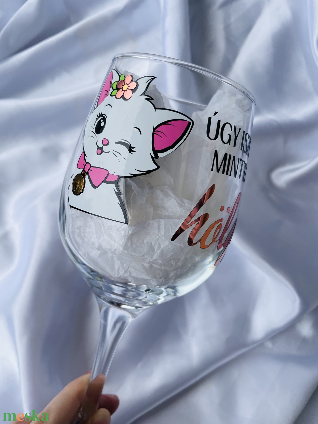Egyedi tervezésű vicces mesehősös boros pohár - otthon & életmód - konyhafelszerelés, tálalás - tálalás - boros poharak, szettek - Meska.hu