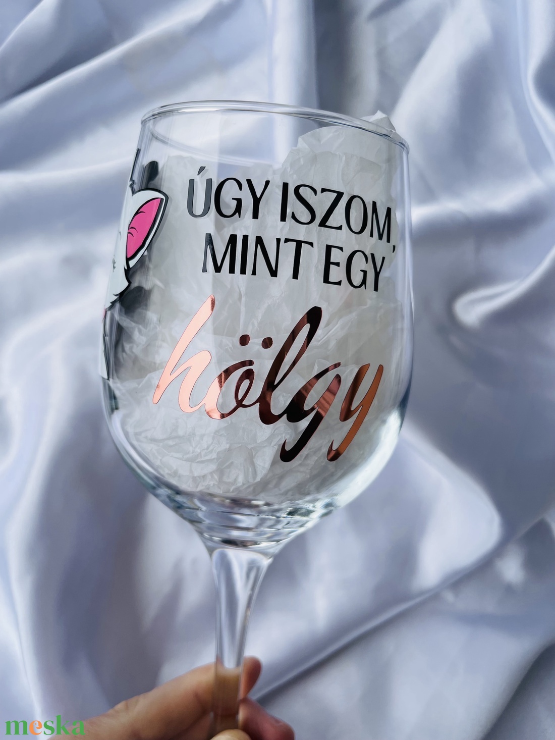 Egyedi tervezésű vicces mesehősös boros pohár - otthon & életmód - konyhafelszerelés, tálalás - tálalás - boros poharak, szettek - Meska.hu