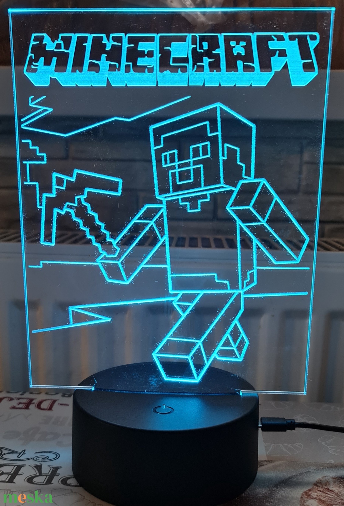 Gyermek éjszakai led lámpa - otthon & életmód - lámpa - asztali lámpa - Meska.hu