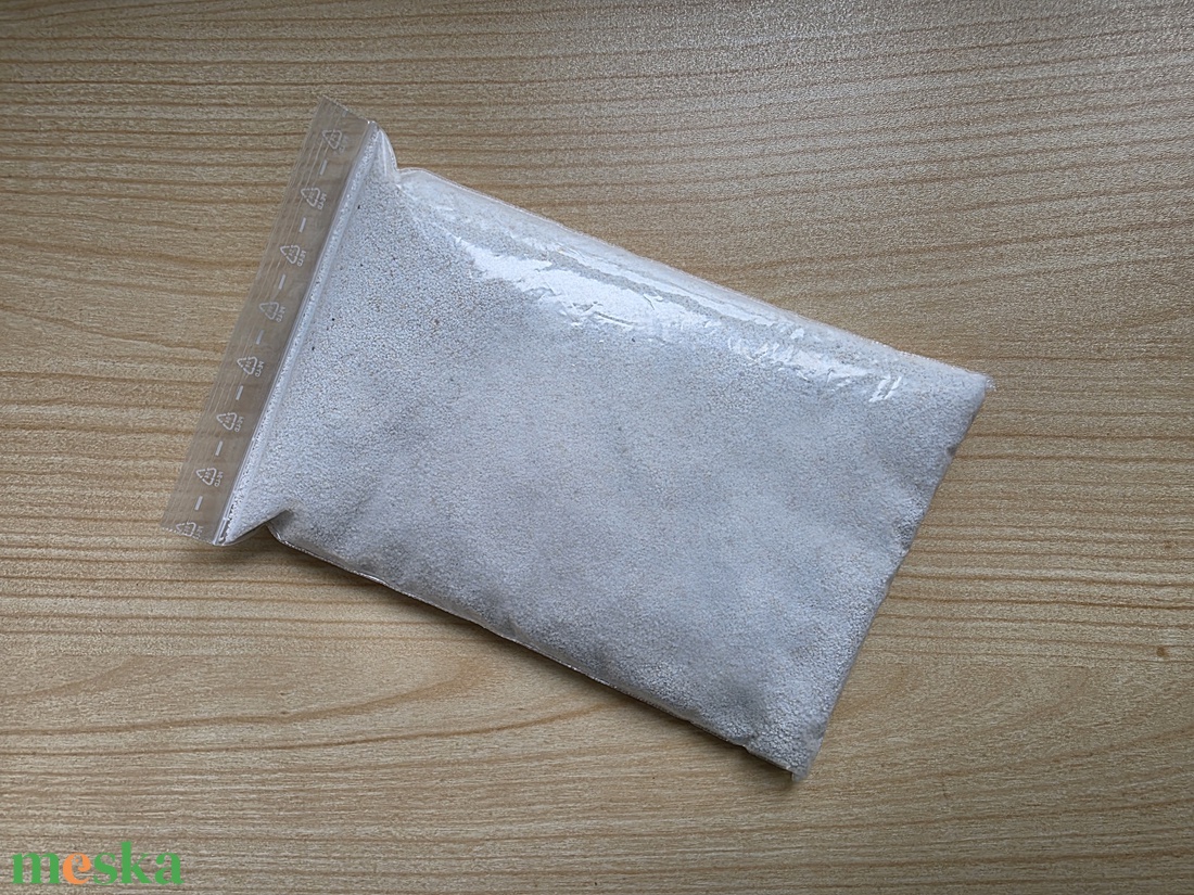 Fehér dekorhomok 1kg - esküvő - emlék & ajándék - nászajándék - ceremónia szett - Meska.hu
