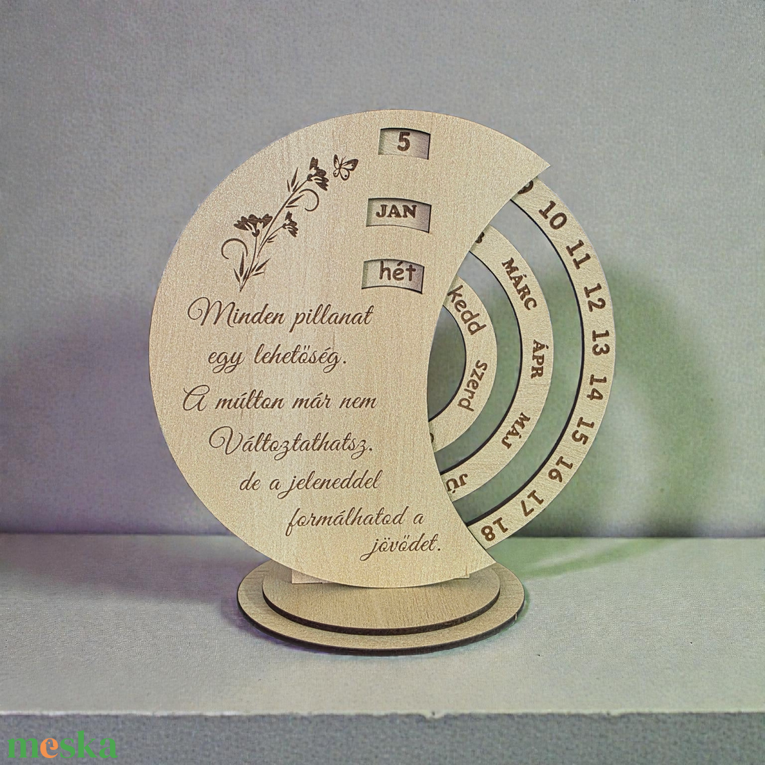 motívációs öröknaptár - otthon & életmód - dekoráció - fali és függő dekoráció - falinaptár & öröknaptár - Meska.hu