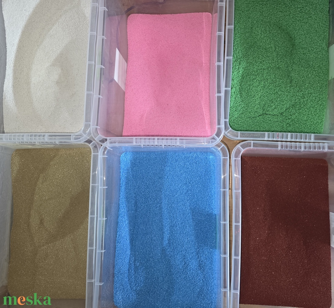 Homok ceremónia szett - esküvő - emlék & ajándék - nászajándék - ceremónia szett - Meska.hu