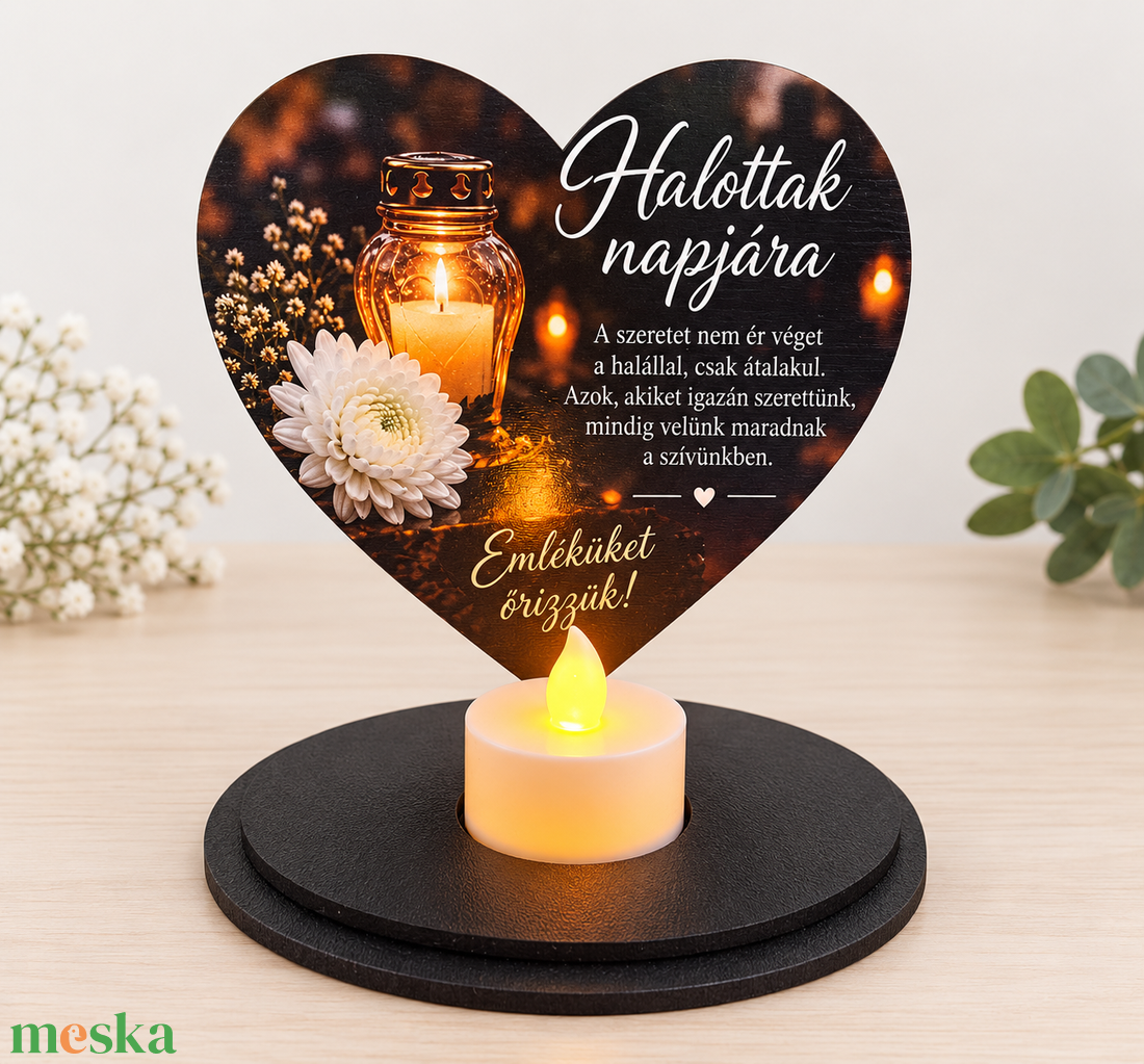 Halottak napi dísz - otthon & életmód - vallás - temetkezési tárgy - temetői gyertyák, mécsesek - Meska.hu