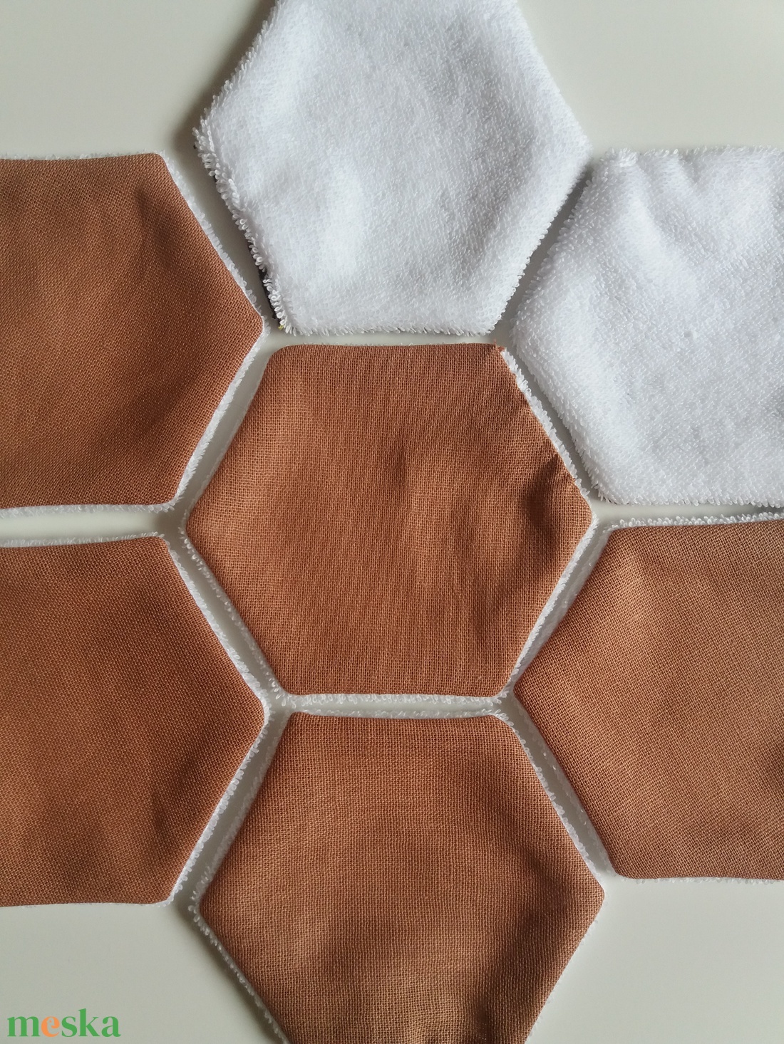 Arctisztító korong - karamella - szépségápolás - arcápolás - arctisztító korong - Meska.hu