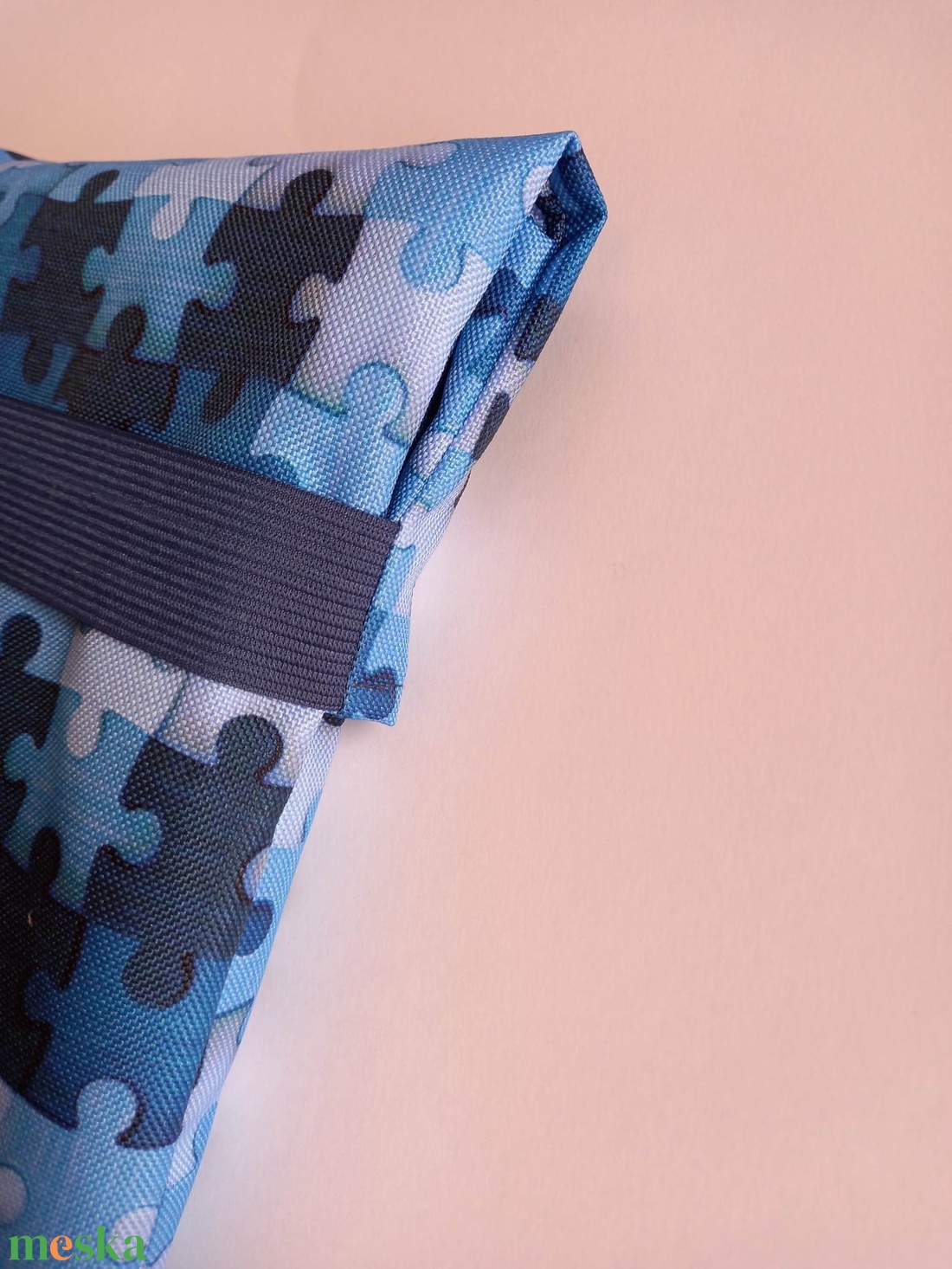 Vízlepergető könyvtok kék puzzle - könyv & zene - könyvtok - Meska.hu Vízlepergető könyvtok kék puzzle - könyv & zene - könyvtok - Meska.hu