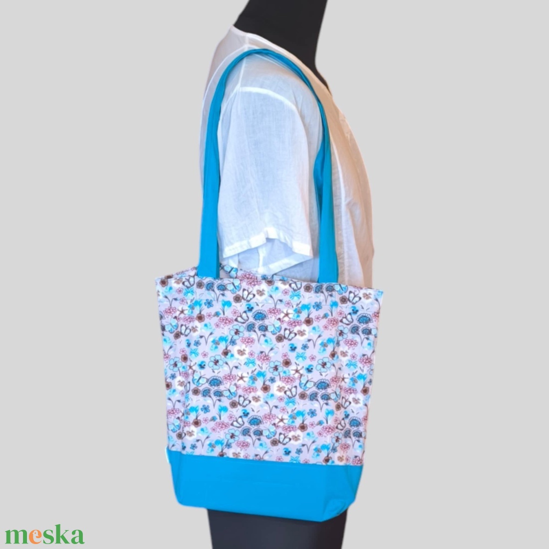 Vászon bevásárlótáska tavaszi virágos - táska & tok - bevásárlás & shopper táska - shopper, textiltáska, szatyor - Meska.hu Vászon bevásárlótáska tavaszi virágos - táska & tok - bevásárlás & shopper táska - shopper, textiltáska, szatyor - Meska.hu